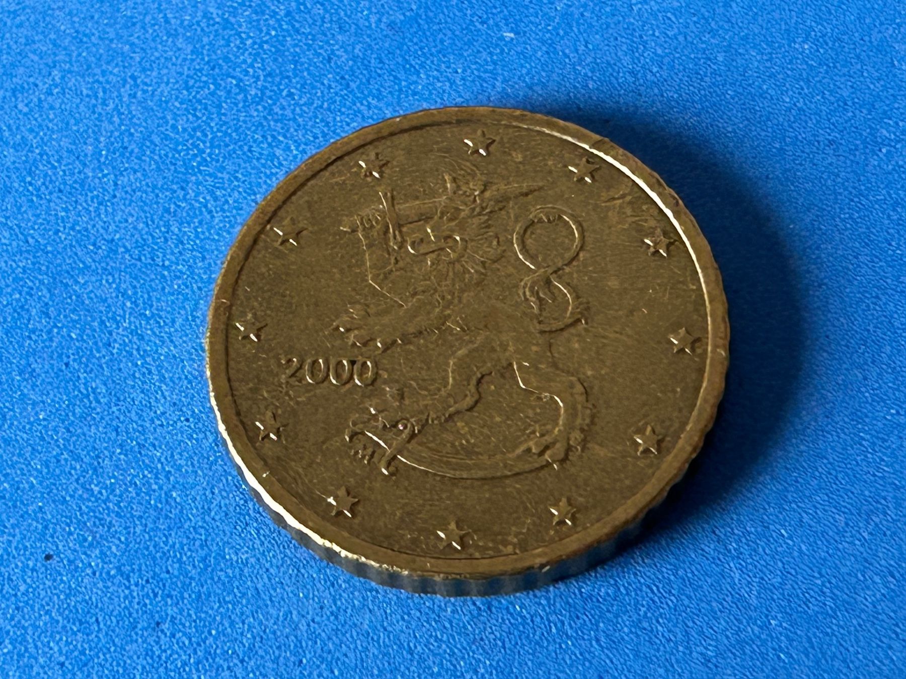 Tutti le monete: Finland - 50 Euro Cents 2000 – Usato da Corcelles NE venduto da AJKader