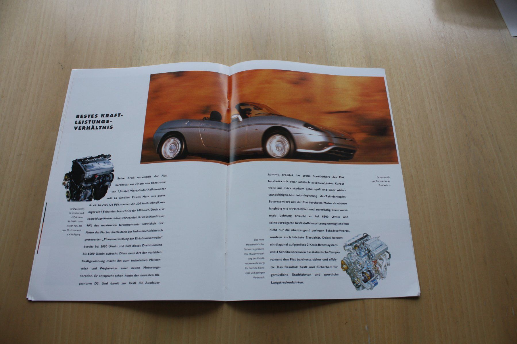 Fiat Documenti: Fiat Barchetta Prospekt 5/1999 – Usato da Wikon venduto da erwin400 6