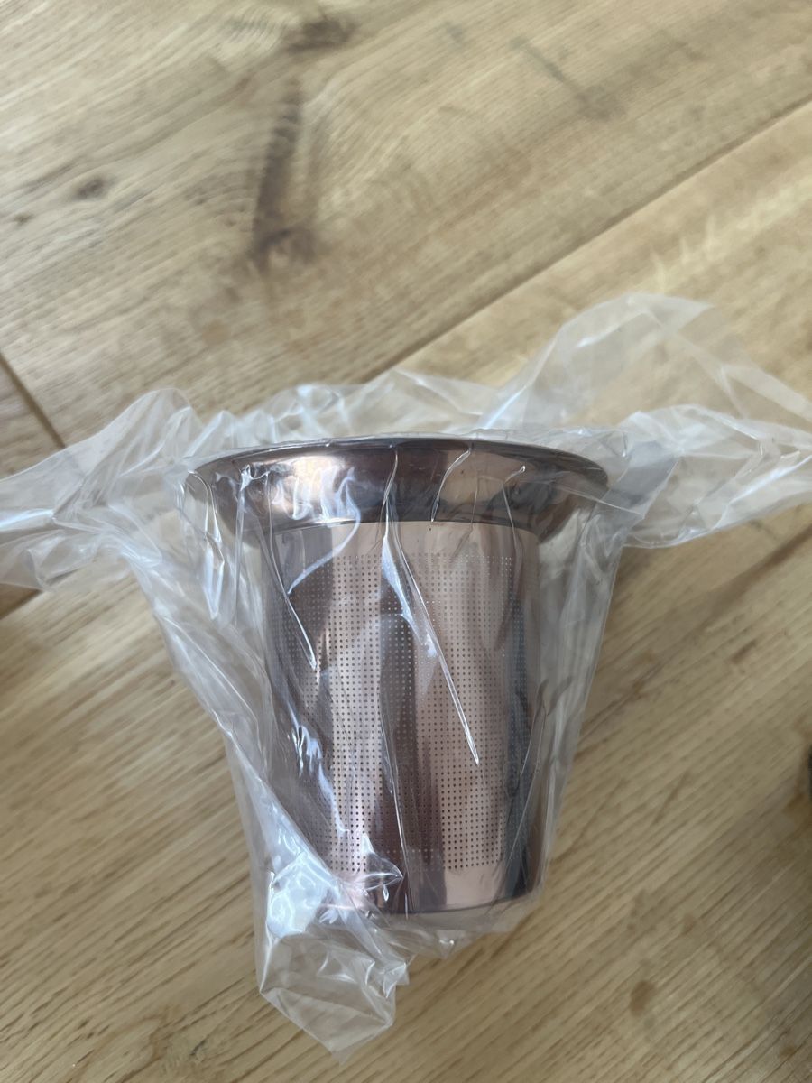 Tazze: Mora Ceramics Teetasse mit Deckel und Sieb, Neu! – Nuovo e nell'imballaggio originale da Zofingen venduto da Chris.Lila 4