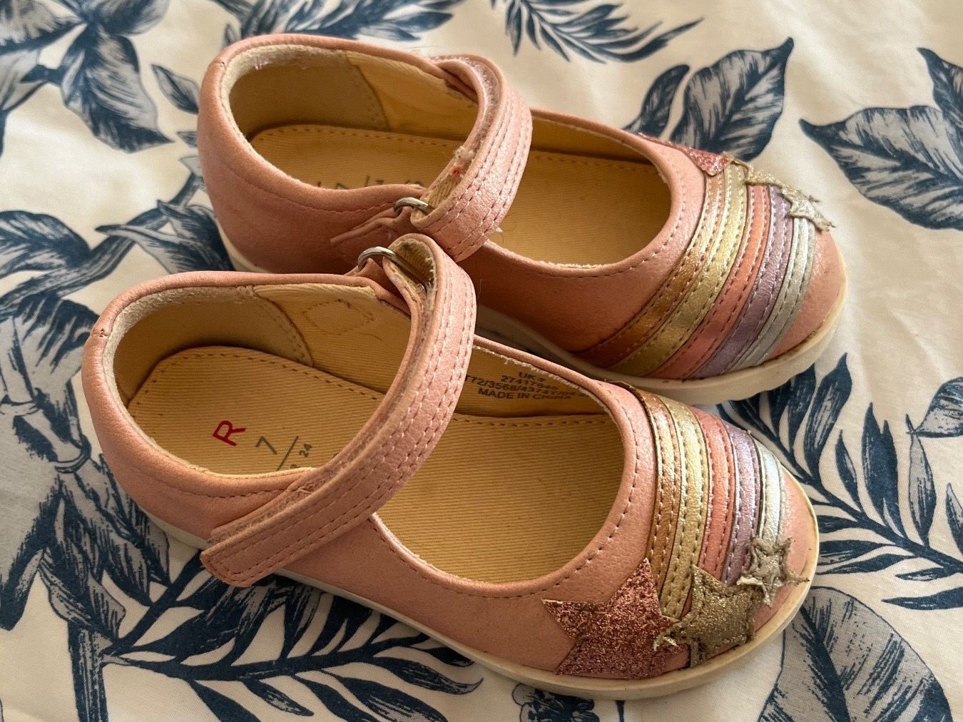 Scarpe per ragazzi: rosa glitzernde Partyschuhe, 24 – Usato da Umiken venduto da deb_57xk 1