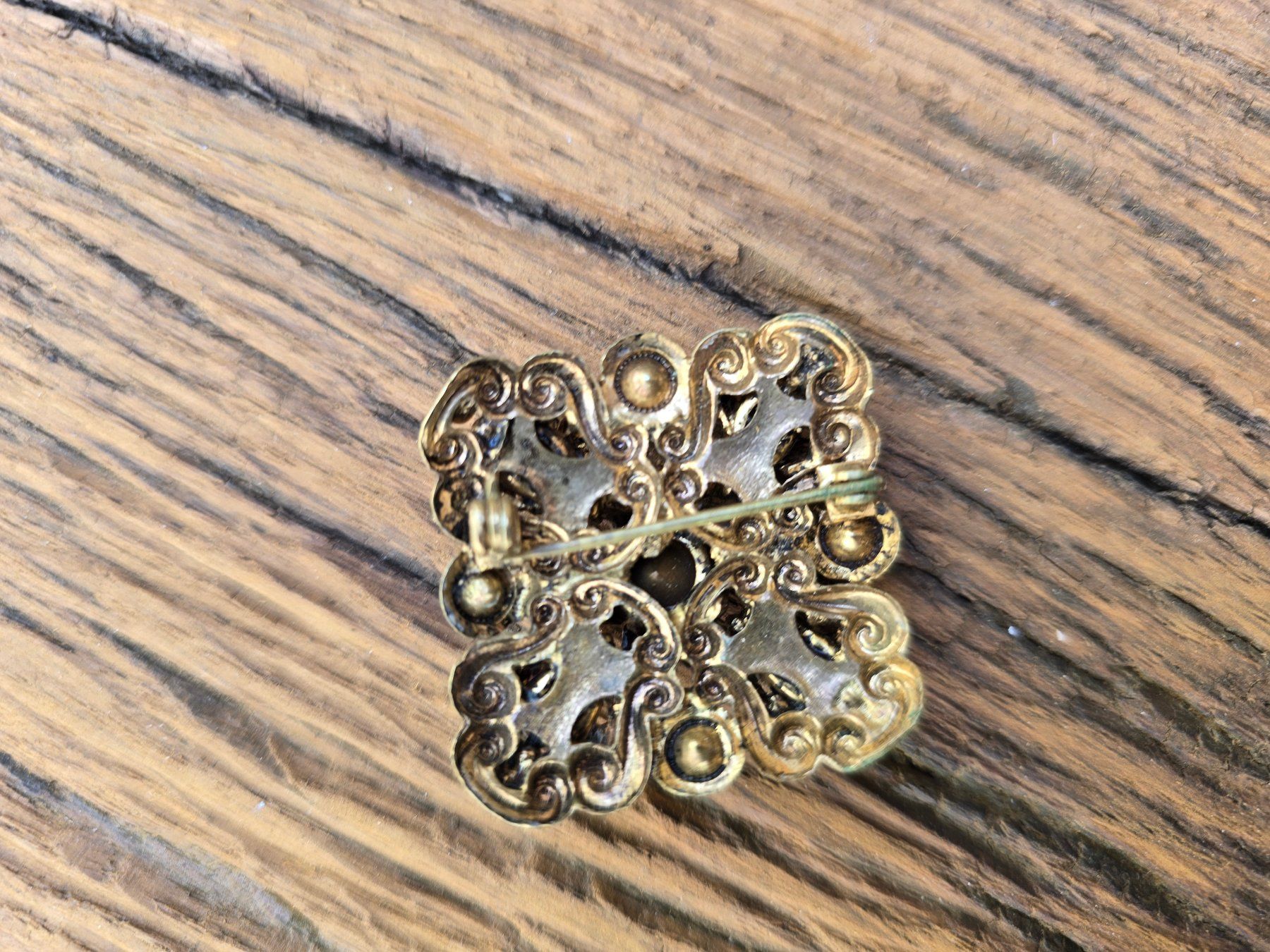 Spille & Fermagli: Modeschmuck vintage-Brosche-Nr. 12 – Usato da Romanshorn venduto da Rachacha 2