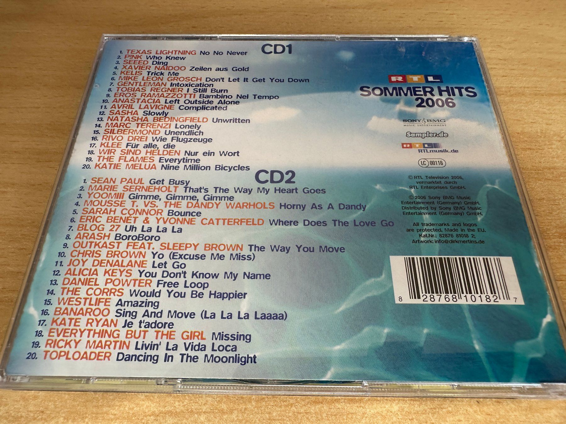 CD: I5 Various - RTL Sommer Hits 2006 - 2 CD – Usato da Rikon im Tösstal venduto da Alpenmutz 1