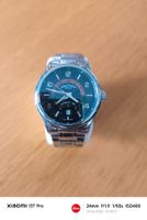 Armand Nicolet Automatikuhr Herrenuhr GMT Stahl Top Zustand