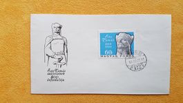 FDC - Esze Tamas - Ungarischer Kuruzzenführer  - Ungarn 1969