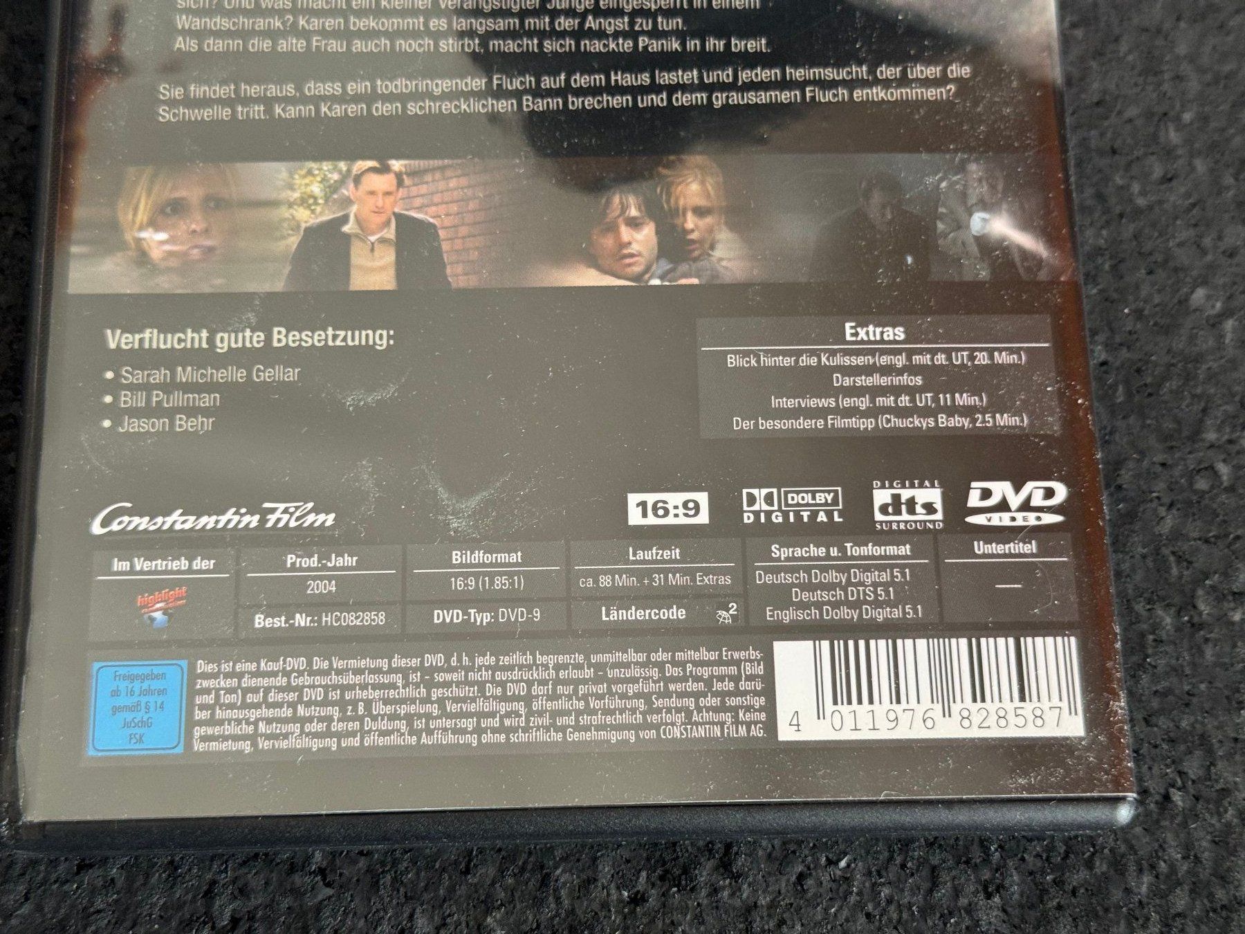 Alle DVDs: Der Fluch "The Grudge" DVD DE /EN – Gebraucht aus Fribourg von tschjoly 3