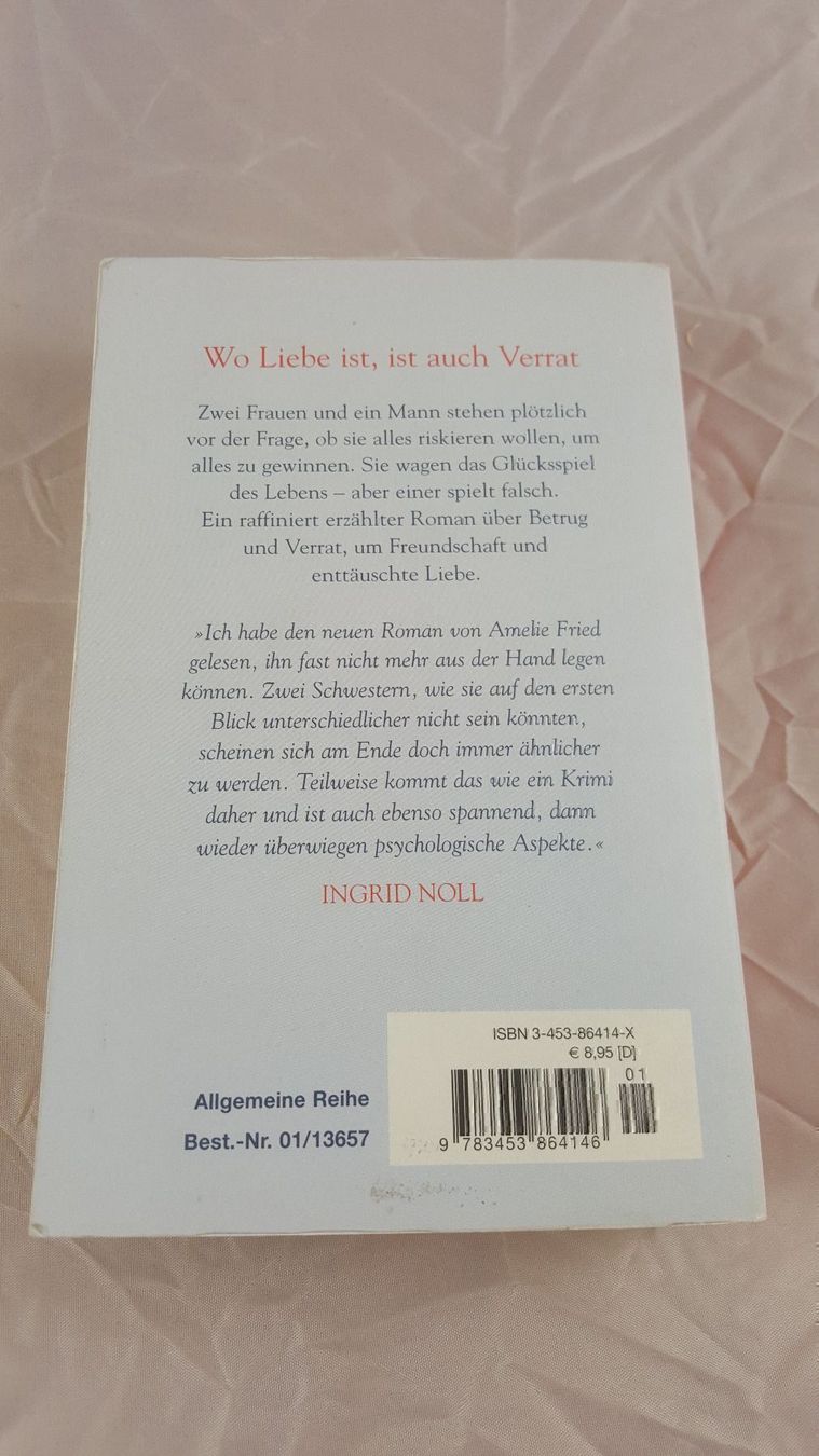 Libri: Buch Glücksspieler Amelie Fried – Usato da Dierikon venduto da tasticfantastic 1