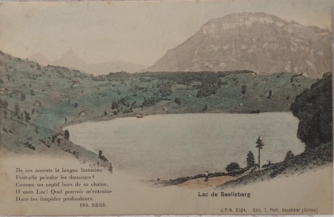 Cartoline postali: SEELISBERG - See - Le Lac – Usato da Delémont venduto da Domdom1