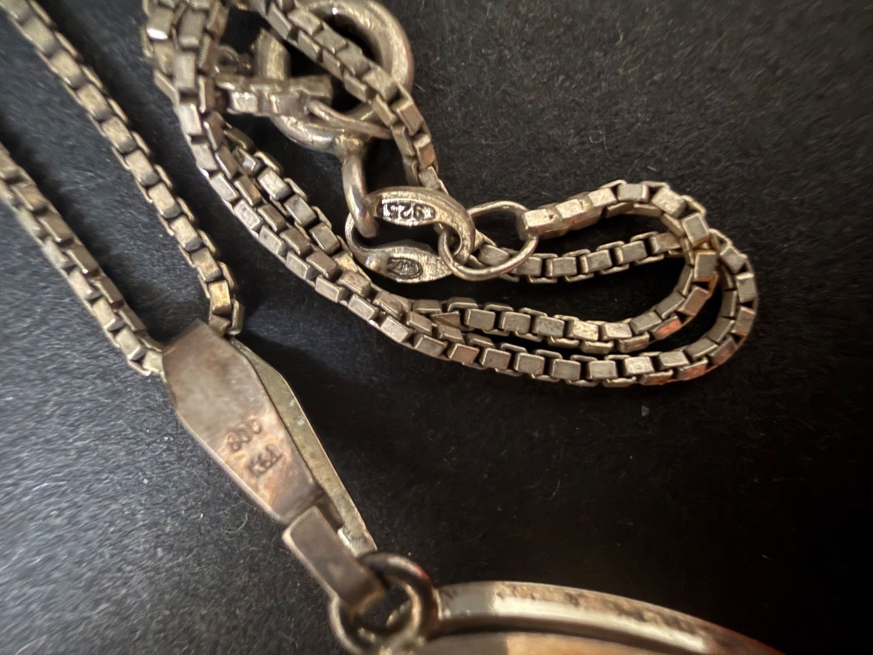 Catenine: Antike Silber Kette 925 800 – Usato da Spiegel b. Bern venduto da Rogger72 5