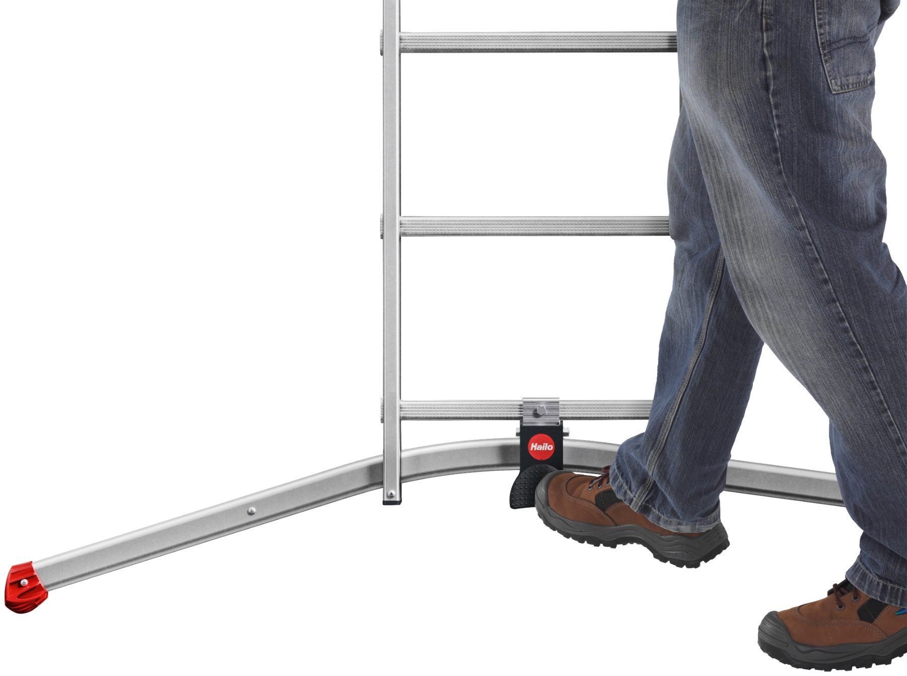Hailo Scale: Hailo S100 ProfiLOT 2x6 + 1x5 Sprossen – Nuovo e nell'imballaggio originale da Erlinsbach venduto da Home-World 5