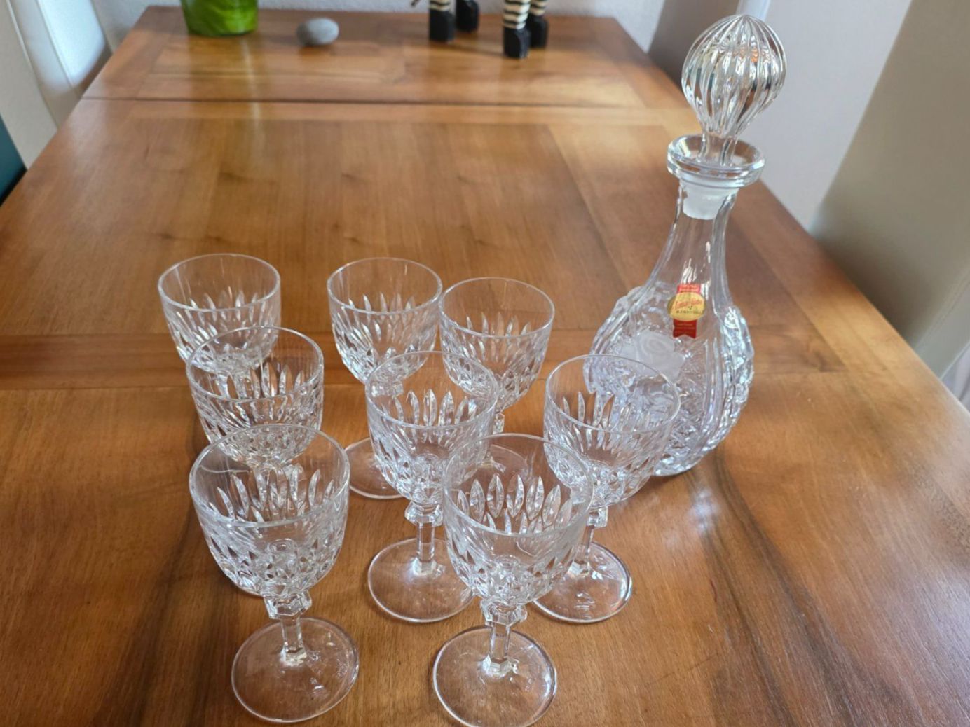 Verres: 8 kristallgläser mit dekanter – Neuf (Voir description) à Winterthur par chimischimi 3