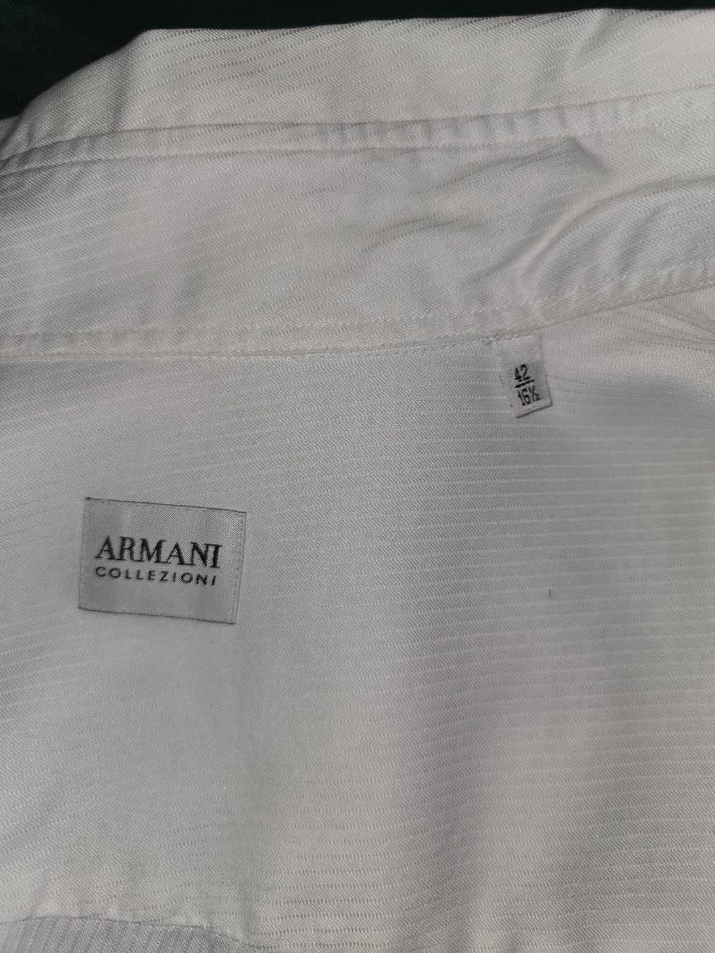 Armani Camicie: Camicia Armani polsino gemelli – Usato da calpiogna venduto da dadalter 5