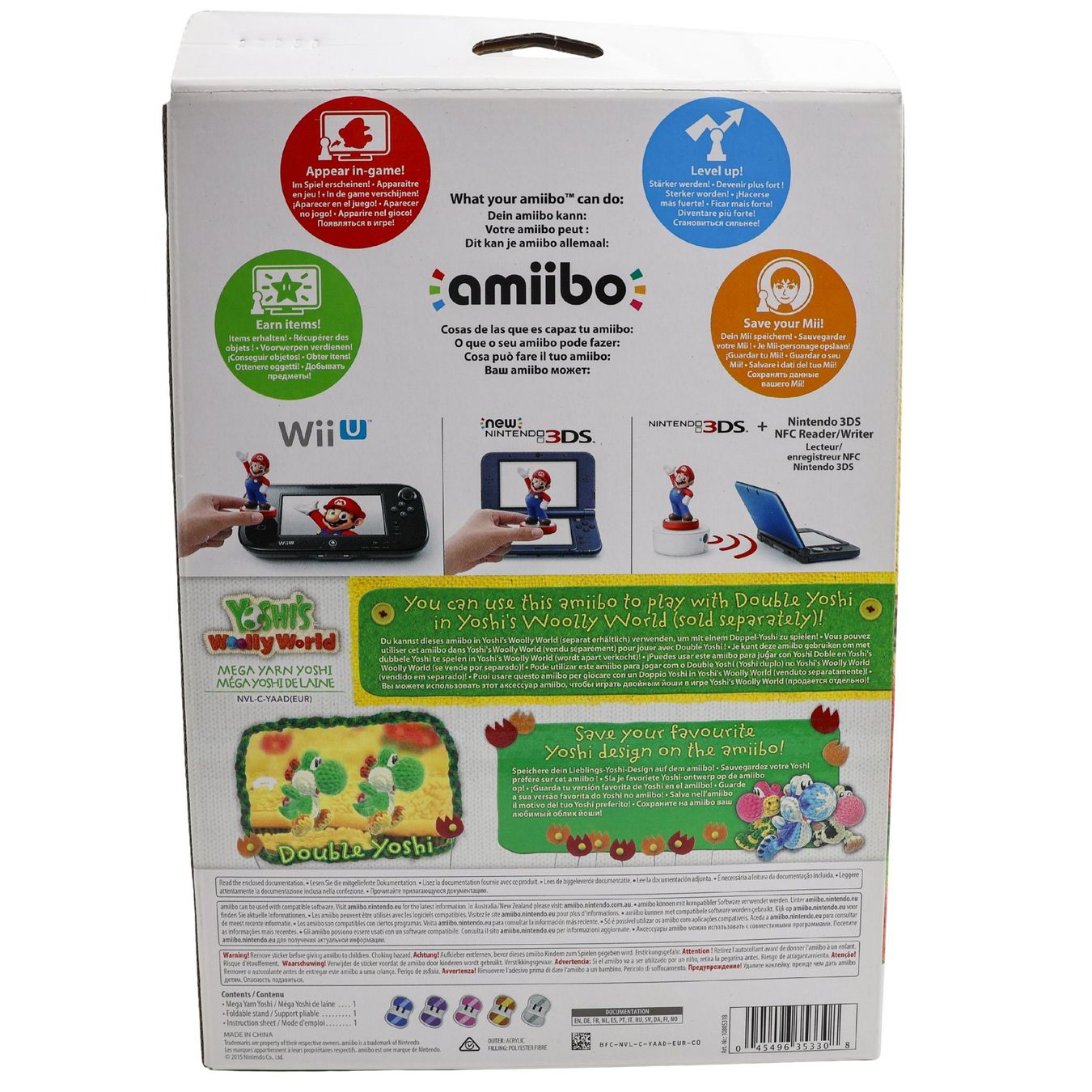Statuette: Yarn Yoshi - Mega, Green Amiibo - NEW – Nuovo e nell'imballaggio originale da Paudex venduto da dindeboy 1