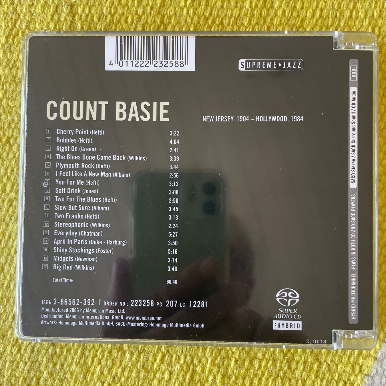 CD: COUNT BASIE-(HYBRID)SCAD COUNT BASIE – Usato da Rorschacherberg venduto da CD-Roli 2