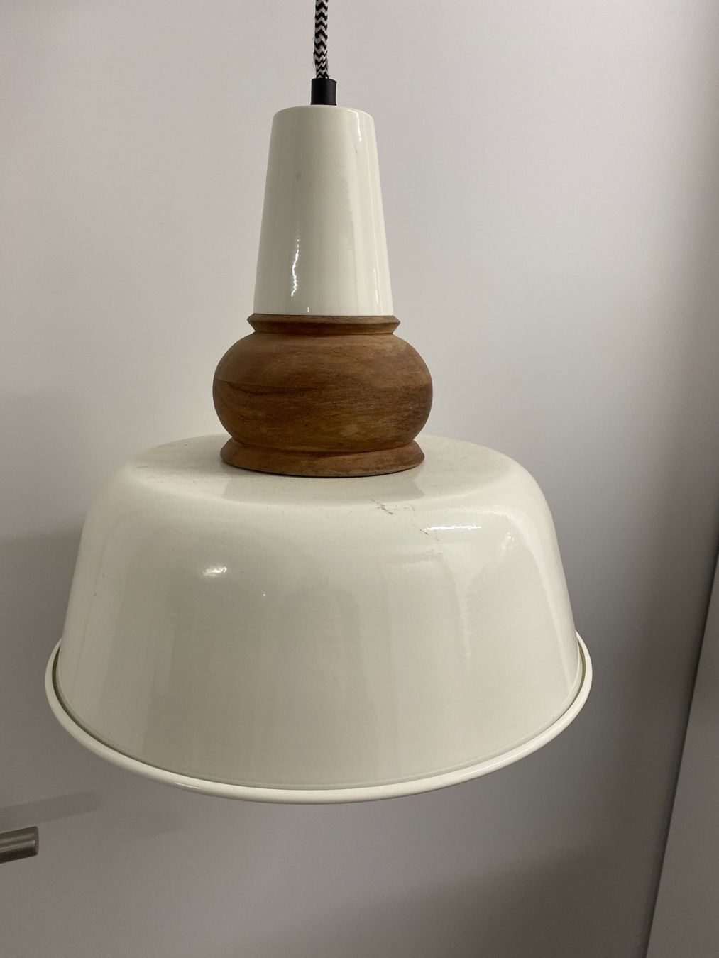 Lampade: Lampe Metal/Holz Vintage – Usato da Schinznach-Dorf venduto da Hpurzel 3