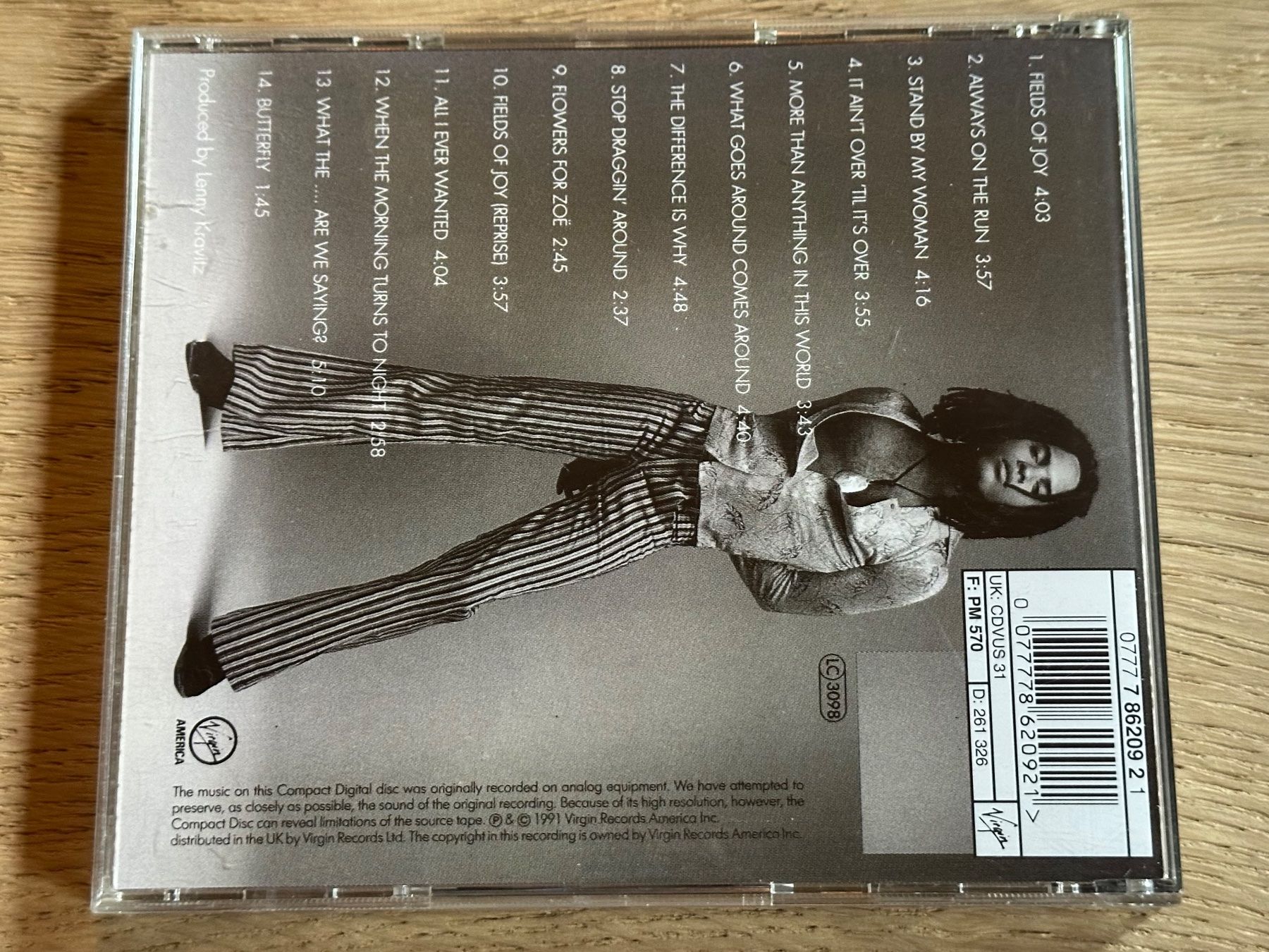CDs: Lenny Kravitz - Mama Said - CD – Gebraucht aus Martina von Chapuetschin 1