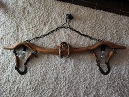 lampe plafonnier en bois