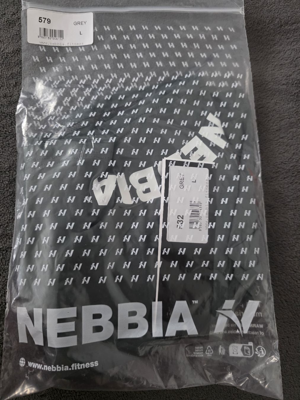 Pantaloni: Nebbia grey kurze hose grösse L – Nuovo e nell'imballaggio originale da Reitnau venduto da cuorematto01