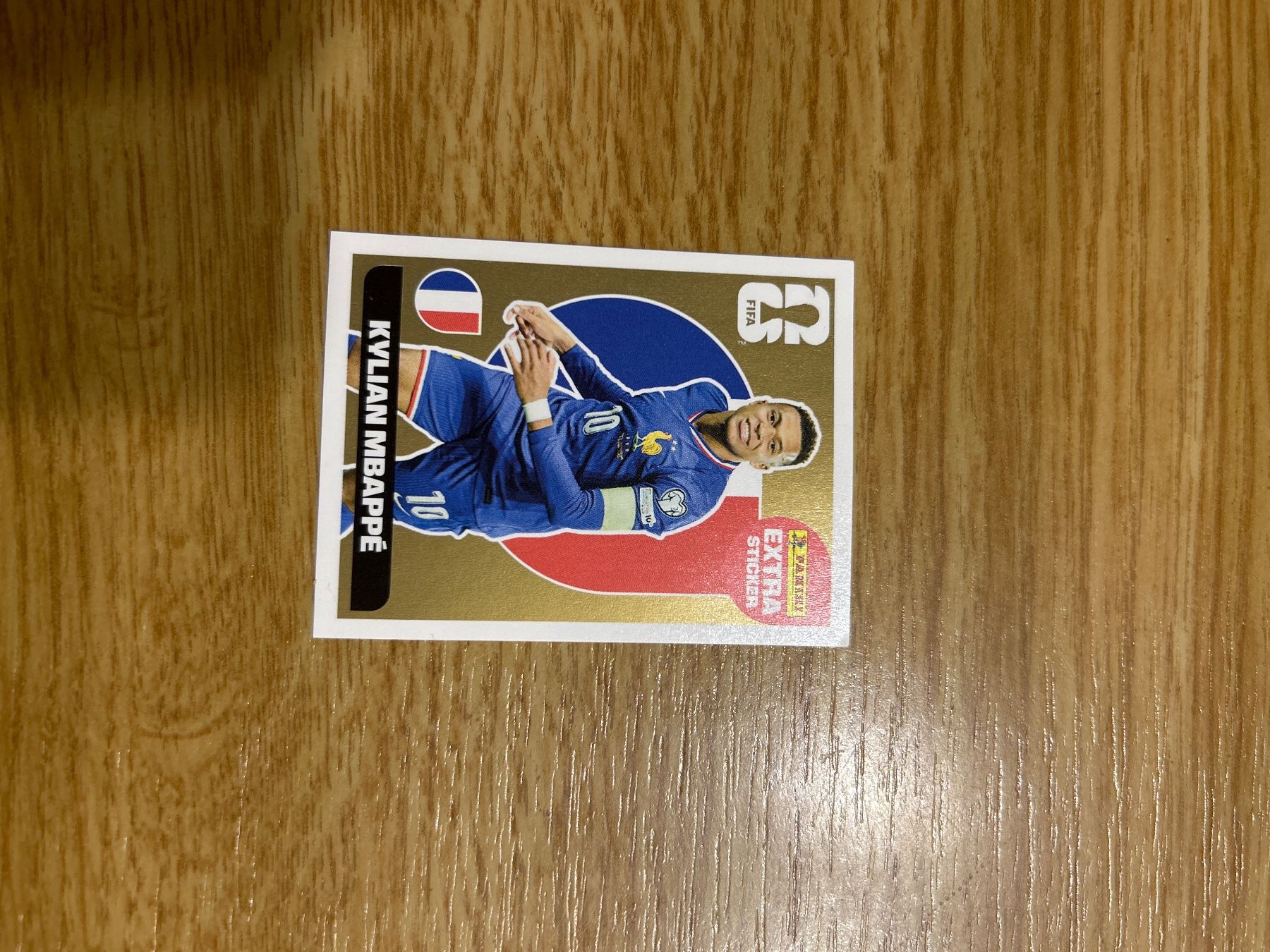 Panini Carte collezionabili: Mbappé WM Extrasticker Gold – Nuovo (secondo la descrizione) da Berg TG venduto da David399