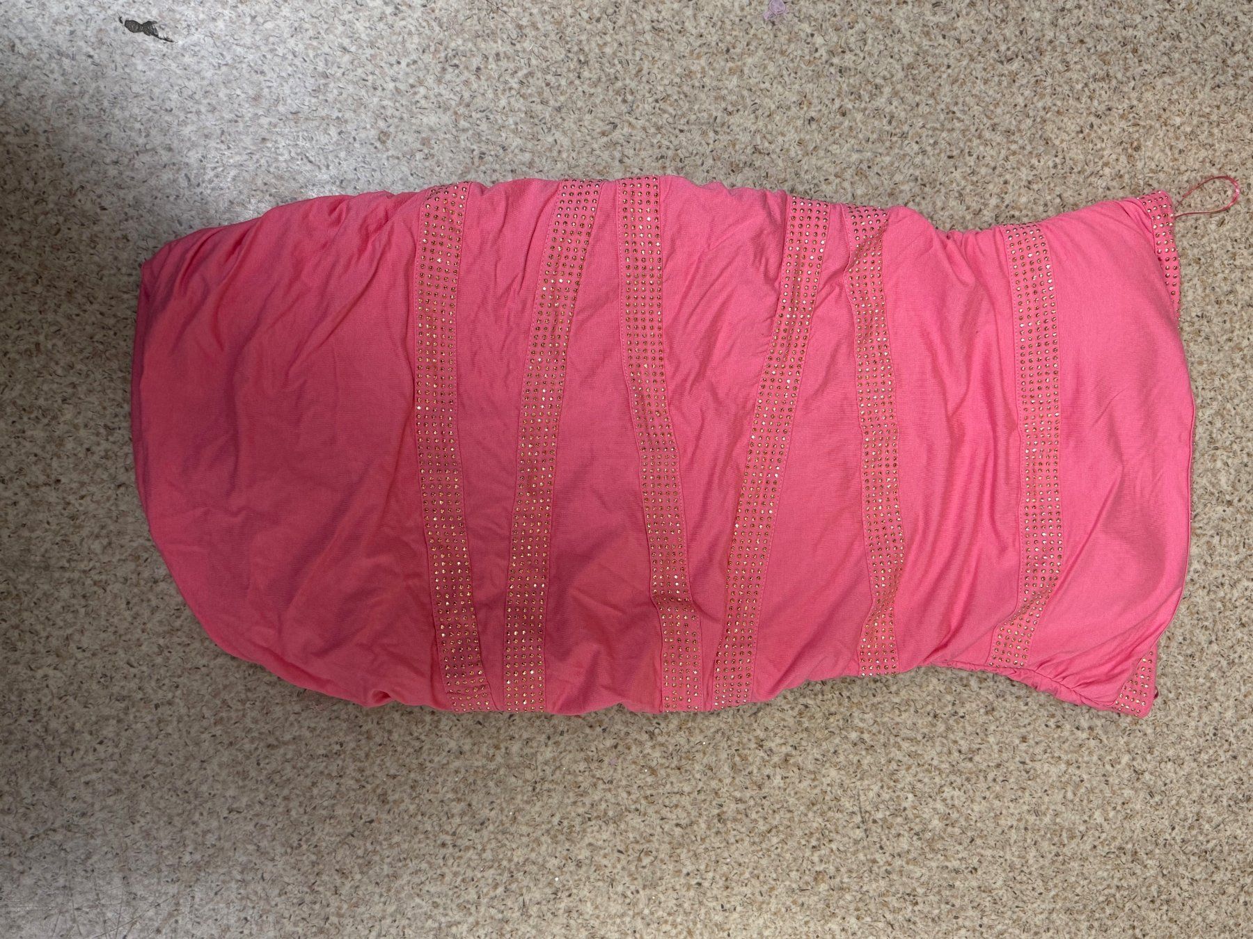 Vestiti: Pinkes Sommerkleid mit Strass Gr. 38 – Usato da Oeschgen venduto da Mich_elle