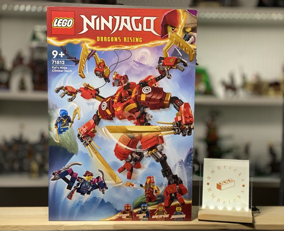 Lego Baukästen: Lego Ninjago Kai's Ninja Climber Mech 71812 – Neu und originalverpackt aus Appenzell von RMBricks