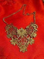 Grand collier coeur 11x10cm