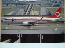 Malaysian Airline System MAS Boeing 737-8H6 9M-MXA