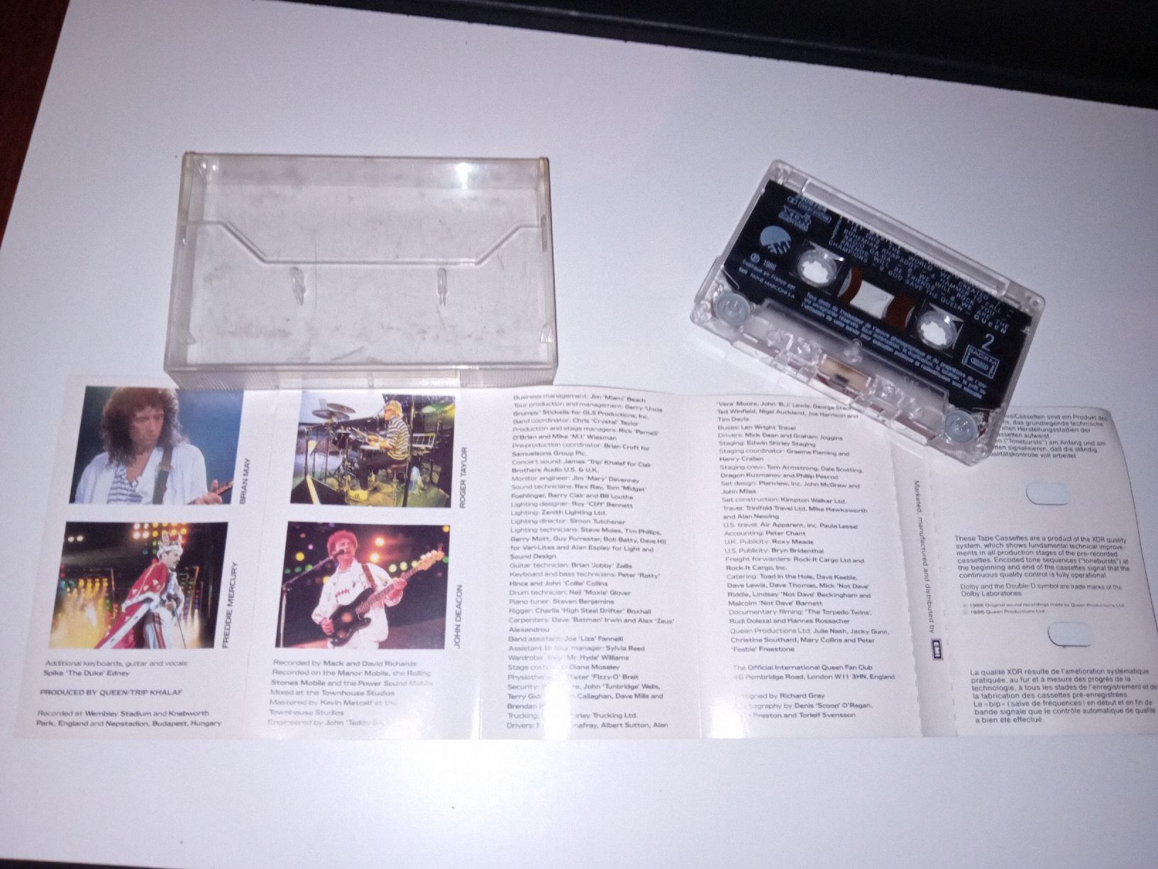 Musicassette: MC Queen Live Magic 1986 – Usato da Biasca venduto da Old_6blh 3