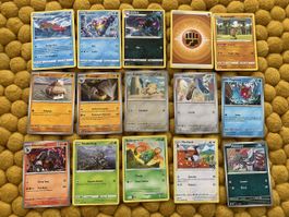 Lot de 15 cartes Pokémon