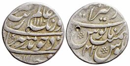 Indien, Mogulreich, Rupie AH 1110 RY 42, Ajmer