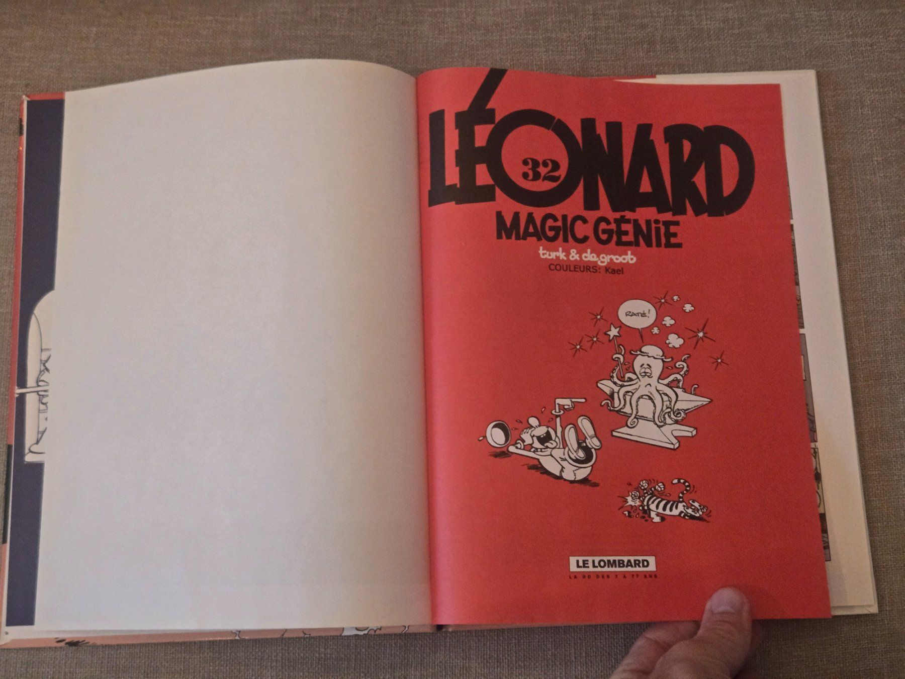 Fumetti: Léonard N°32 - Magic génie - EO – Usato da Crémines venduto da Blakedrake 4