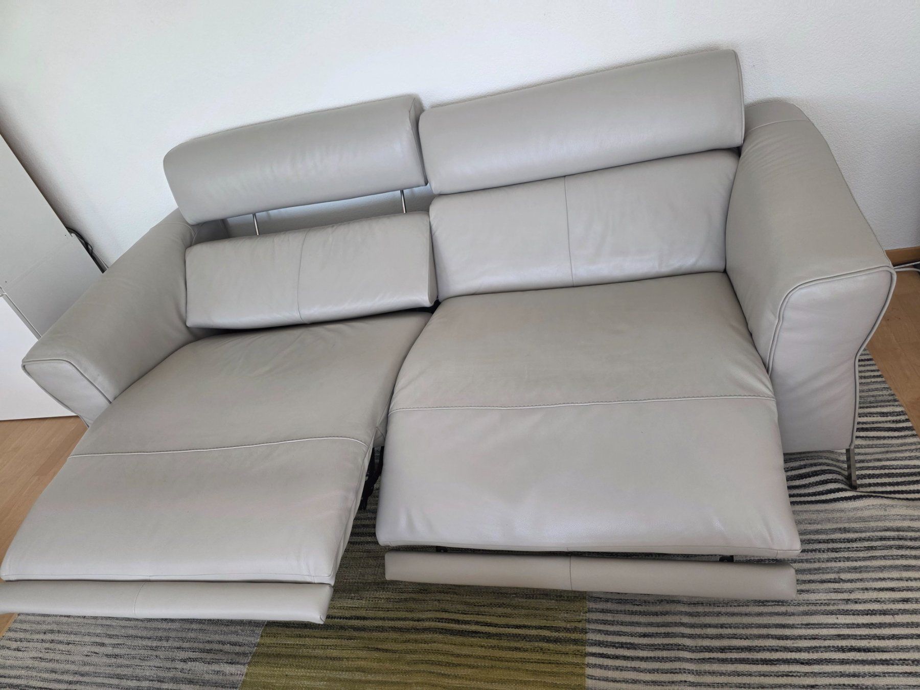 Natuzzi Divani: Natuzzi Ledersofa elektrisch verstellbar – Usato da Steinhausen venduto da Guelosch 5