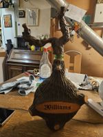 Williams Birnenbrand Flasche in Holz, Rarität, (Q)