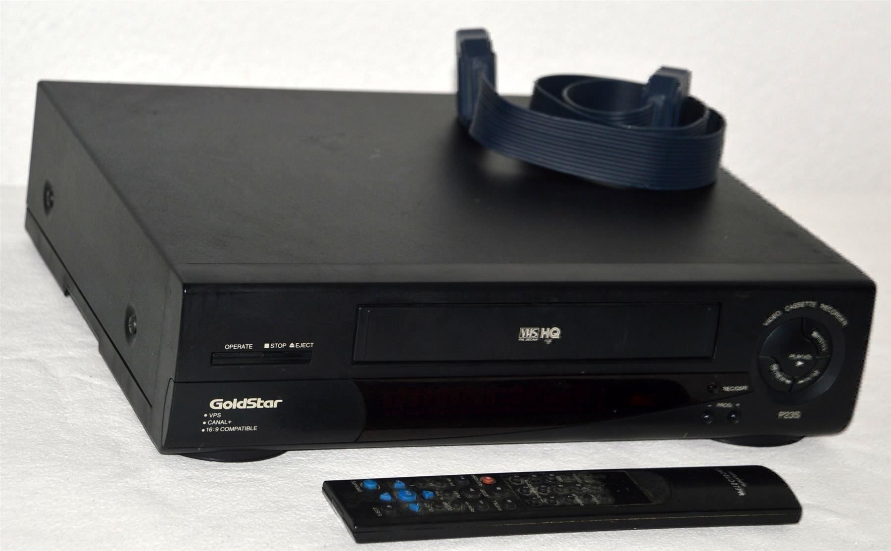 Registratori: Videorecorder VHS Goldstar P23S magnétoscope – Usato da Collonges venduto da arashee 1