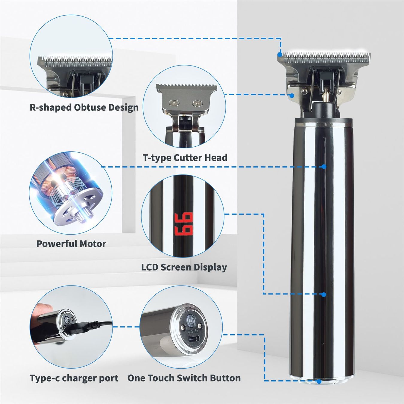Prodotti per la cura & articoli per la pulizia: USB Elektrisch Haarschneider Trimmer – Nuovo (secondo la descrizione) da Thun venduto da Top32 1