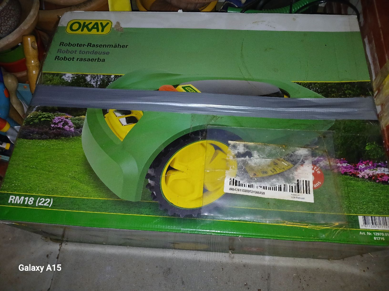 Tagliaerba: okay mähroboter RM 18 (22) – Usato da Bürglen TG venduto da klaudia01 4