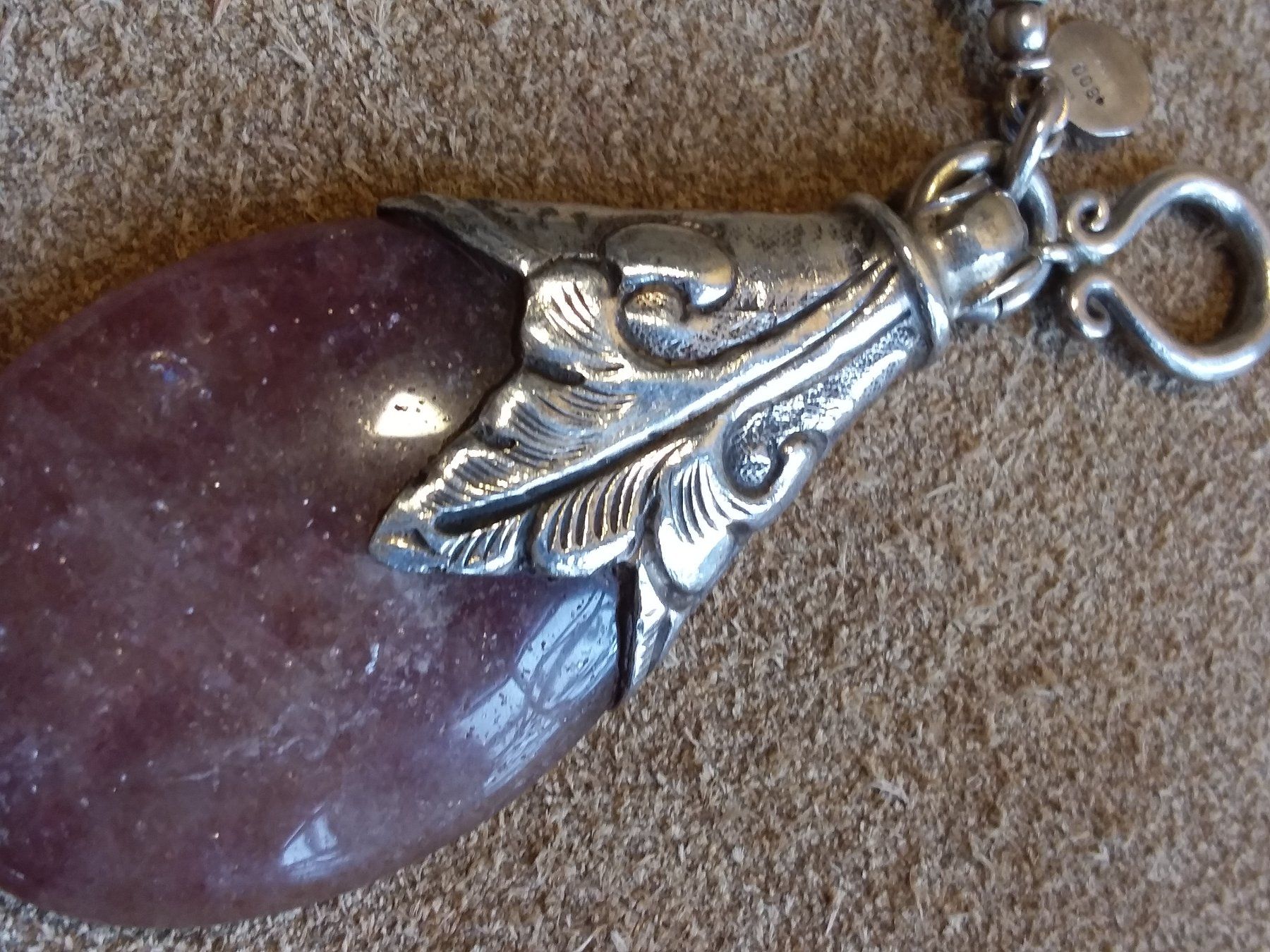 Ciondoli: Handmade Top Silber Rhodoit Anhänger – Usato da Zürich venduto da sanwit 5
