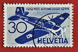 FLUGPOST 39 RAR VOLLSTEMPEL BAVOIS VAUD 1944
