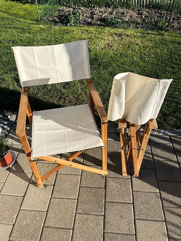Sedie: 6 Regiestühle, Holz, klappbar – Usato da Says venduto da AllArt01 3