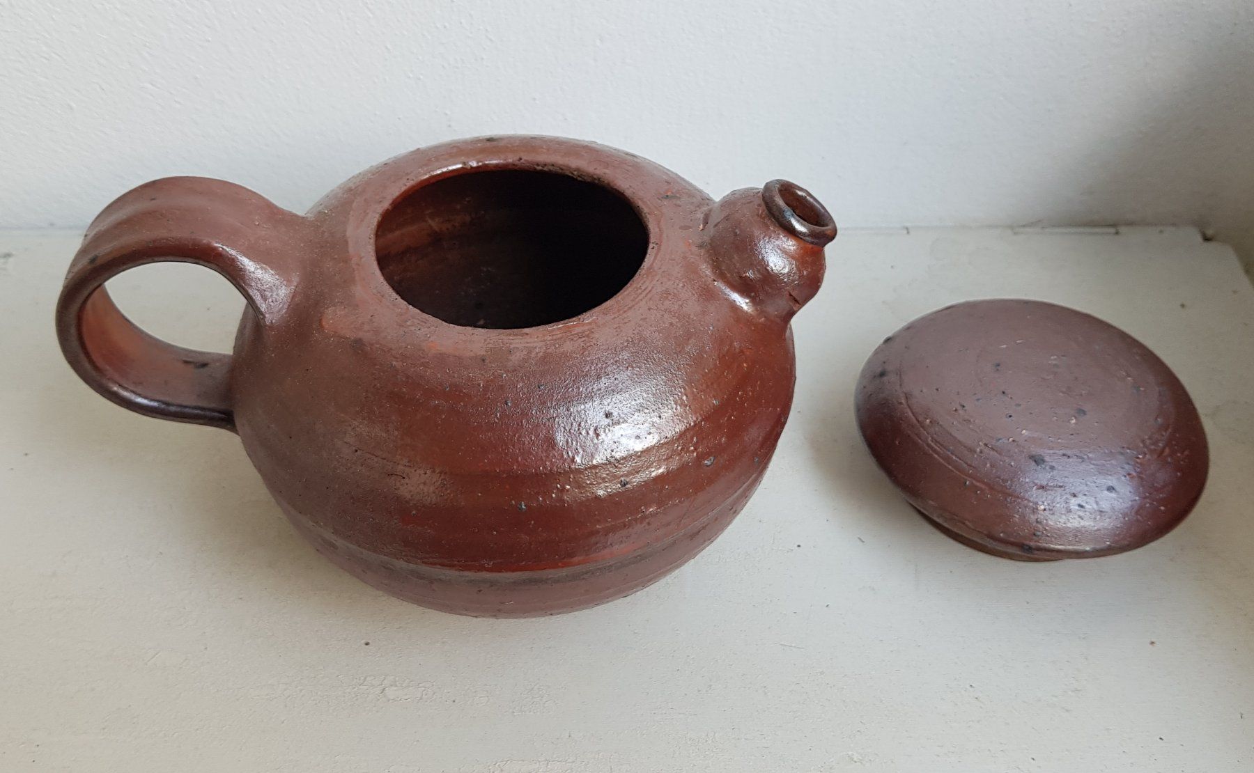 Teiere: Steingut Teekanne Vintage – Usato da Bern venduto da Lepidoptera11 1