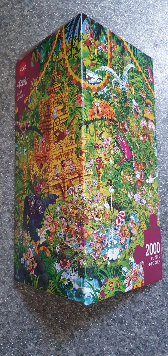 Heye Puzzles: HEYE Puzzle 2000 Teile Deep Jungle gebraucht – Gebraucht aus Biel/Bienne von IT_KinG