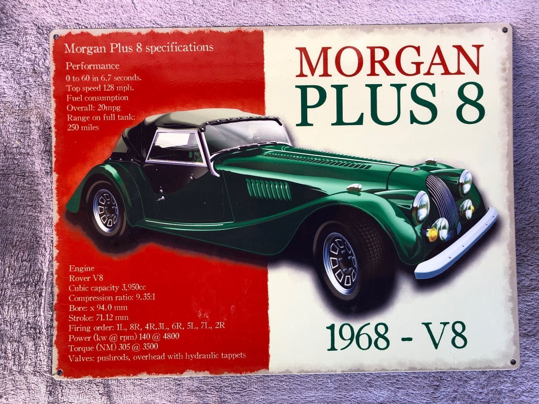 Insegne: Morgan plus8 1968 Oldtimer v8 roadster – Nuovo (secondo la descrizione) da Reinach AG venduto da rares75