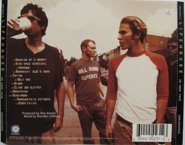 CD: CD Lifehouse - No name face (2001) – Usato da Möriken AG venduto da mineralia 1