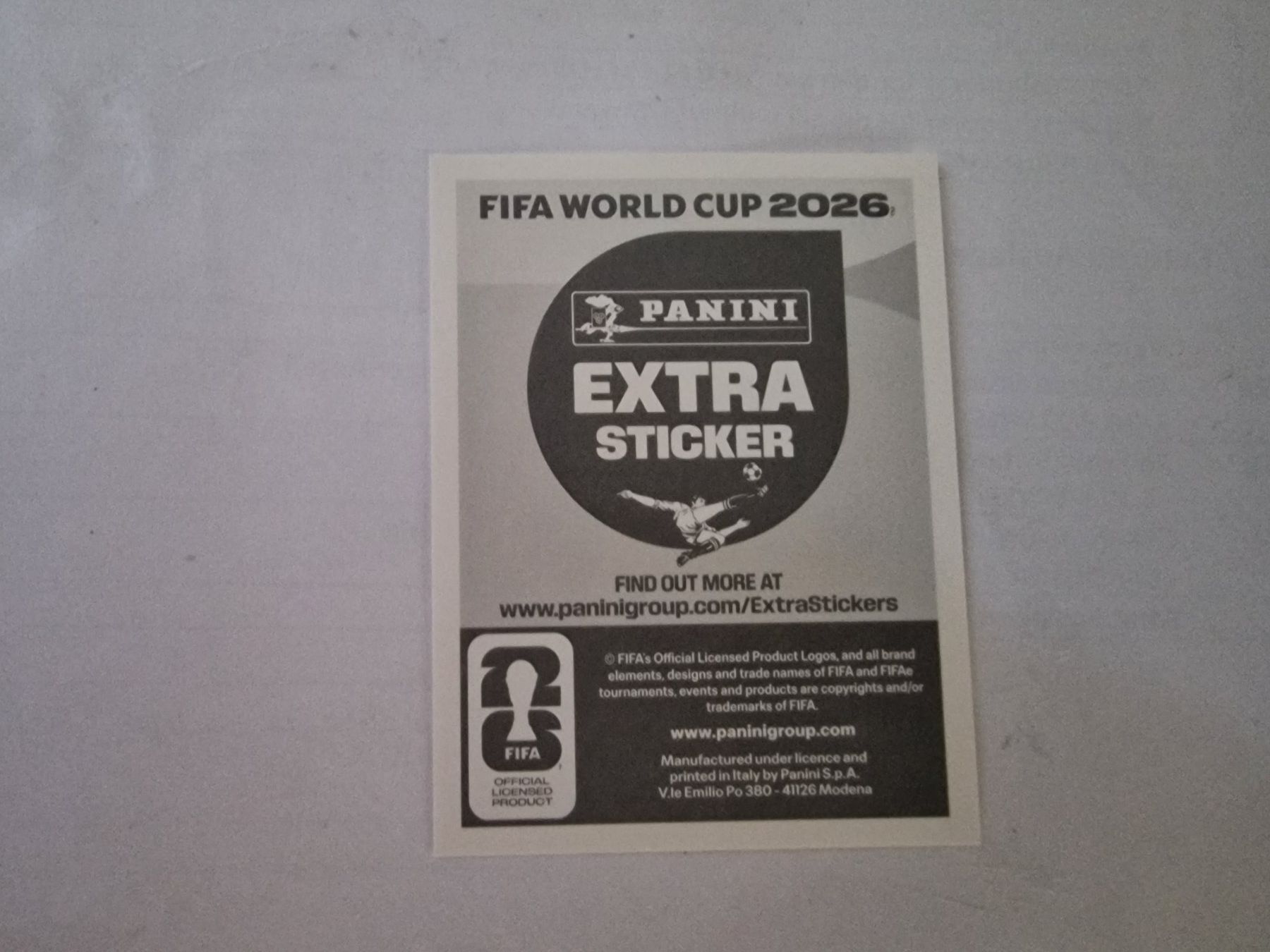 Panini Carte collezionabili: Panini WM 2026 extra Sticker – Nuovo (secondo la descrizione) da Adliswil venduto da vendor123 1