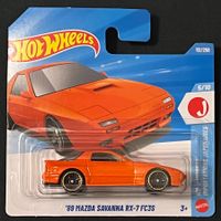 Hot Wheels '89 Mazda Savanna RX-7 FC3S, 112/250