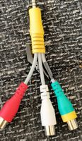 Neuwertiges AV-Kabel mit Cinch-Stecker - Top Zustand!