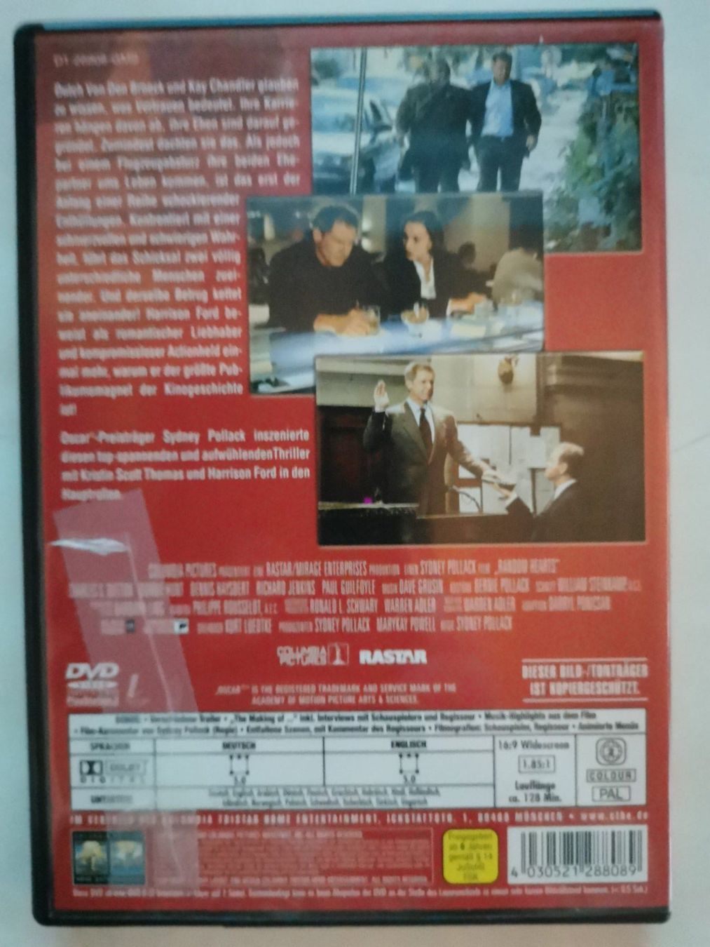 Tutti i DVDs: DVD Begegnung des Schicksals – Usato da Filzbach venduto da Sabenasi 1