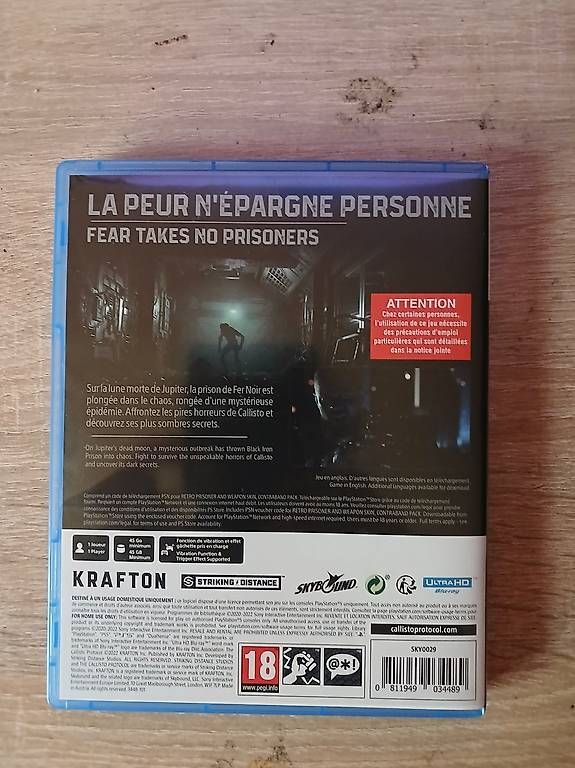 Jeux: CALLSTO PROTOCOL SONY PS 5 GAME – D'occasion à Schaffhausen par erh_6nwv 1