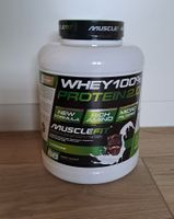 2 kg 100% Whey Proteinpulver Schokolade Musclefit NEU
