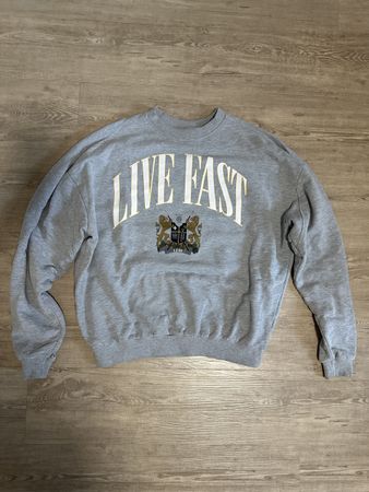 Lfdy | Grauer Pullover