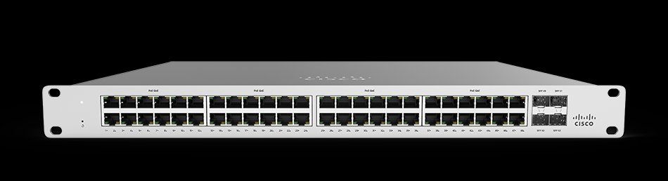 Cisco Hubs & Switches: Cisco Meraki MS120-48LP-HW – Neu und originalverpackt aus Genève von I4M